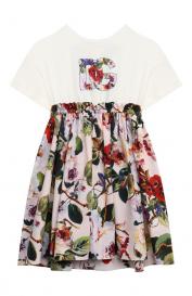 Хлопковое платье Dolce&Gabbana