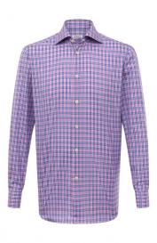 Хлопковая рубашка KITON