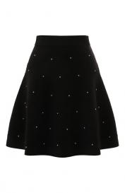 Юбка из шерсти и вискозы Nina Ricci