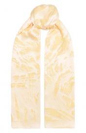 Шарф из вискозы и шелка Lanvin