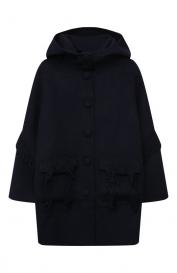 Пальто из шерсти и вискозы Ermanno Scervino