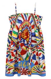 Хлопковый сарафан Dolce&Gabbana