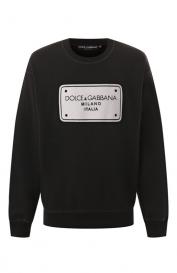 Хлопковый свитшот Dolce&Gabbana