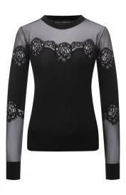 Топ из кашемира и шелка Dolce&Gabbana