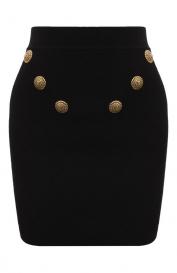 Юбка из вискозы Balmain