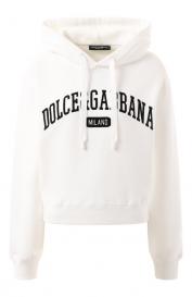Хлопковое худи Dolce&Gabbana