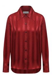 Шелковая рубашка Saint Laurent