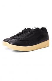 Кожаные кеды Jil Sander