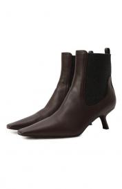 Кожаные ботильоны Brunello Cucinelli