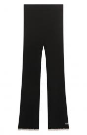 Брюки из вискозы MSGM Kids