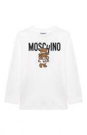 Хлопковый лонгслив Moschino
