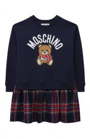 Хлопковое платье Moschino