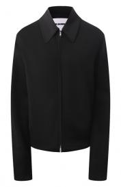 Куртка из вискозы и шерсти Jil Sander