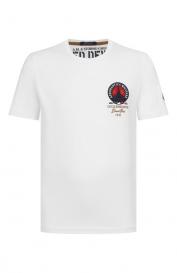 Хлопковая футболка Aeronautica Militare