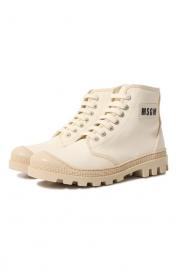Текстильные ботинки MSGM Kids