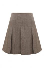Шерстяная юбка Brunello Cucinelli