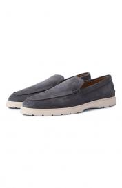 Замшевые лоферы Tod's
