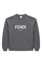 Шерстяной пуловер Fendi
