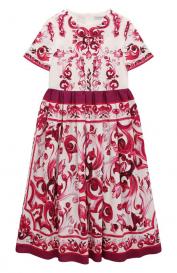 Хлопковое платье Dolce&Gabbana