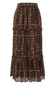 Хлопковая юбка ISABEL MARANT ETOILE