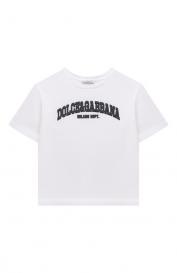 Хлопковая футболка Dolce&Gabbana
