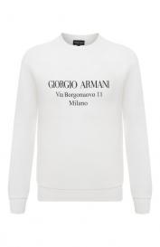 Хлопковый свитшот Giorgio Armani