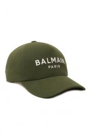 Хлопковая бейсболка Balmain