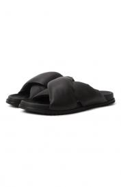 Кожаные шлепанцы Rick Owens