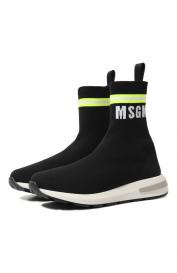 Текстильные кроссовки MSGM Kids
