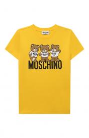 Хлопковая футболка Moschino