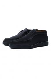 Замшевые ботинки Detroit Santoni
