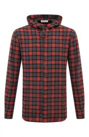 Хлопковая рубашка KITON