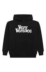 Хлопковое худи Versace