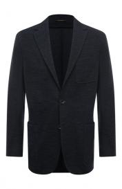 Пиджак из хлопка и шерсти Canali
