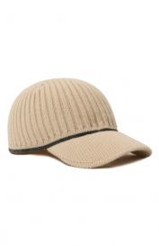 Бейсболка из шерсти и кашемира Brunello Cucinelli