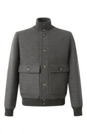 Шерстяной бомбер Brunello Cucinelli
