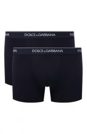 Комплект из двух хлопковых боксеров Dolce&Gabbana