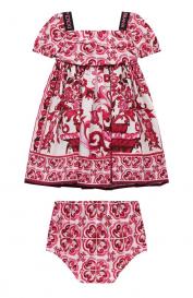 Комплект из платья и шорт Dolce&Gabbana