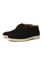 Замшевые ботинки Yalta Santoni