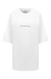 Хлопковая футболка Vetements