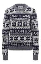 Шерстяной свитер Ganni