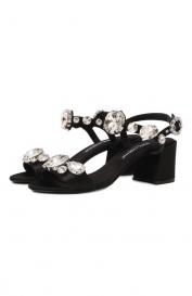 Текстильные босоножки Keira 60 Dolce&Gabbana