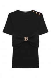 Платье из вискозы Balmain