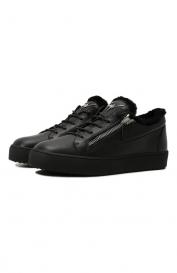 Кожаные кеды Frankie Winter GIUSEPPE ZANOTTI   DESIGN