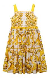 Хлопковый сарафан Dolce&Gabbana