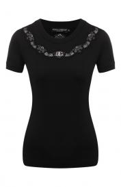 Хлопковая футболка Dolce&Gabbana
