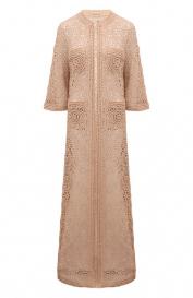 Хлопковая накидка Elie Saab