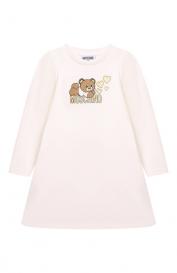 Хлопковое платье Moschino