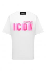 Хлопковая футболка DSquared2