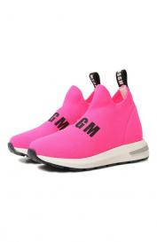 Текстильные кроссовки MSGM Kids
